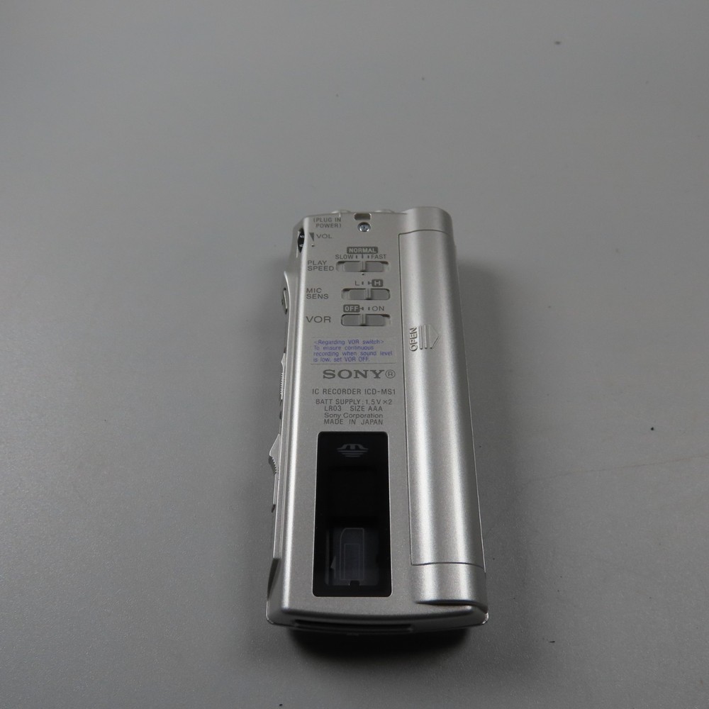 Sony ICD-MS1 Handheld Digital Voice Recorder TESTED