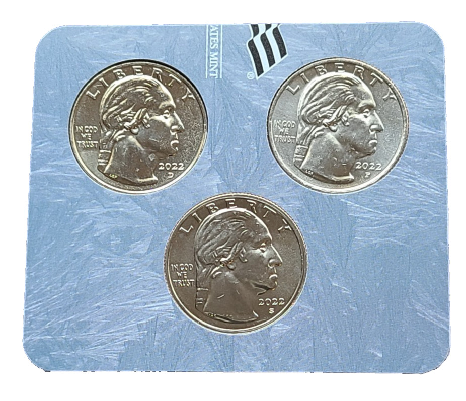 Mankiller 3 pc Quarter Set - Native American!