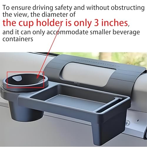 Car Window Organizer- Multi-Function Clip-On Cup Holder & SD-1519(1 pack)