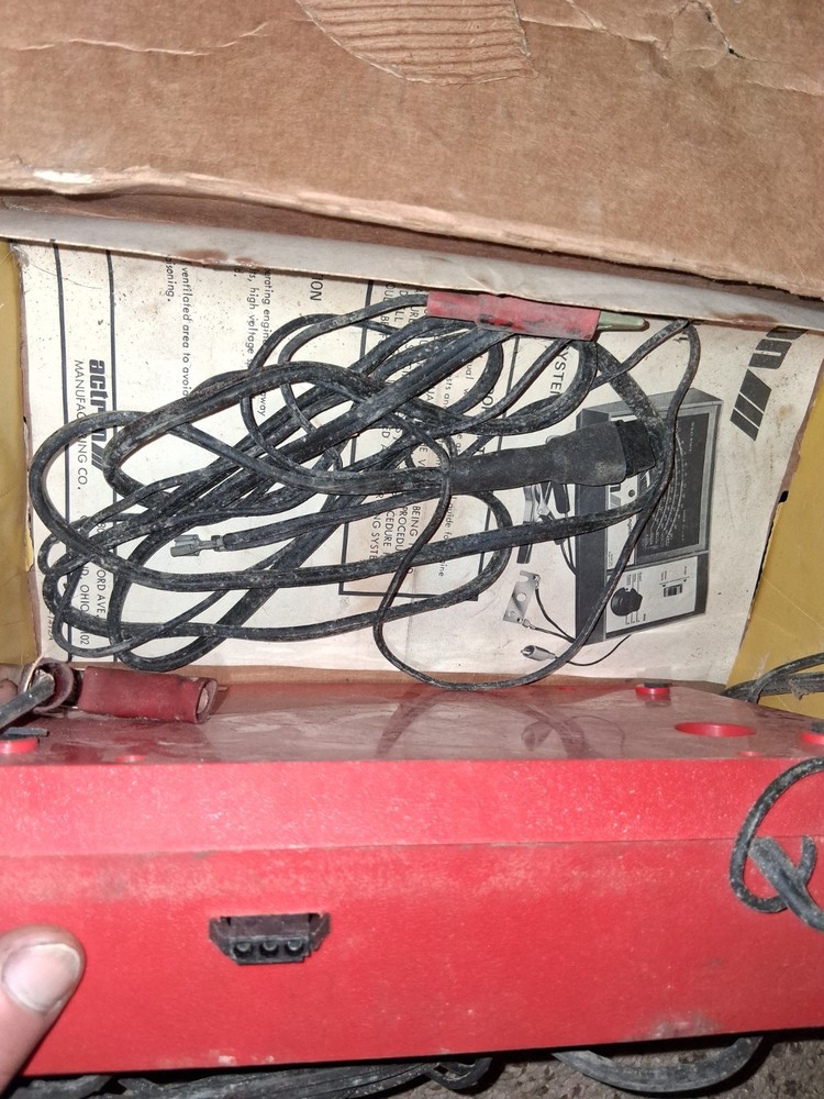 Vintage ACTRON Inductive Diagnostic Analyzer Model 628 with Box.