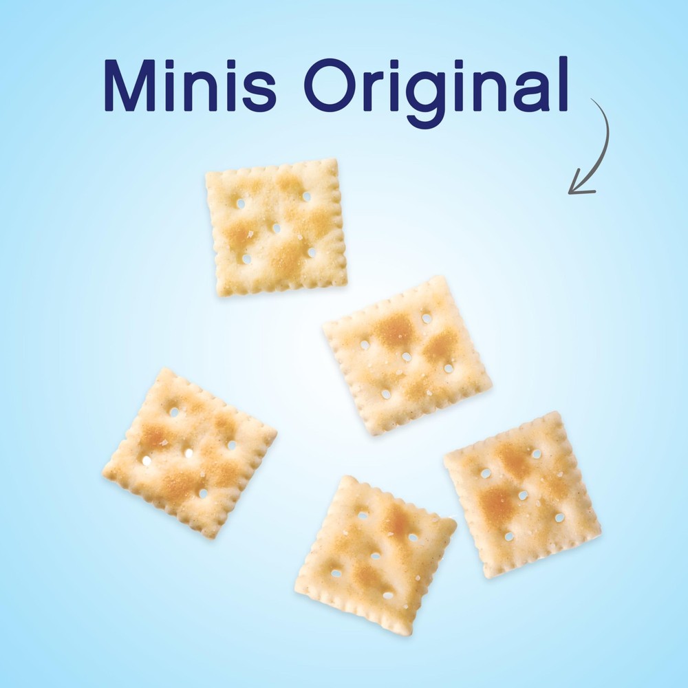 Original Mini Saltine Crackers, Lunch Snacks, Bulk Snacks, 6 - 11 oz Boxes