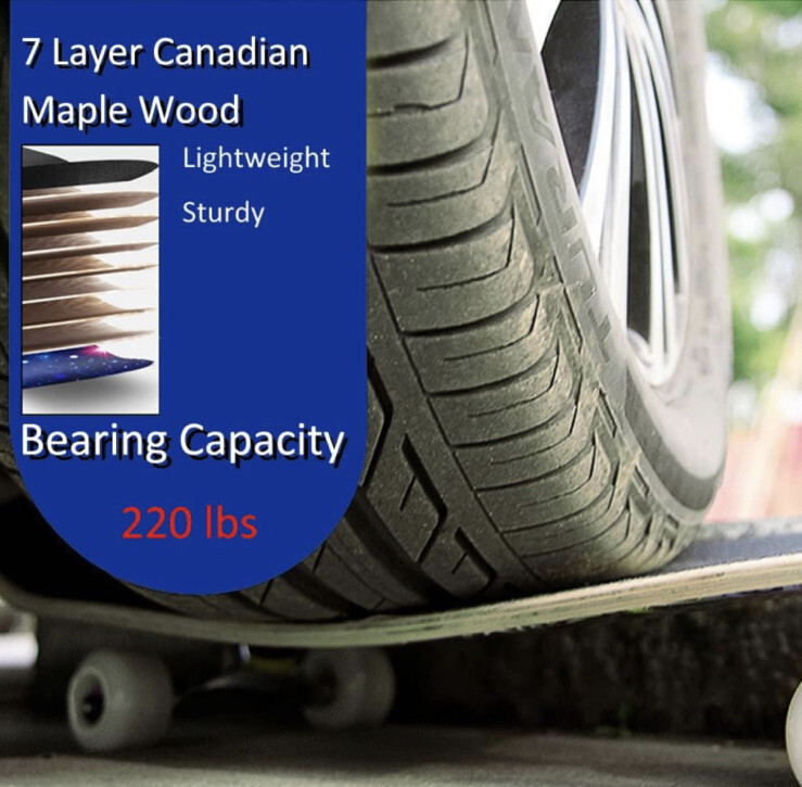 CAPARK Skateboards for Beginners 31” Pro Complete Skate Boards New