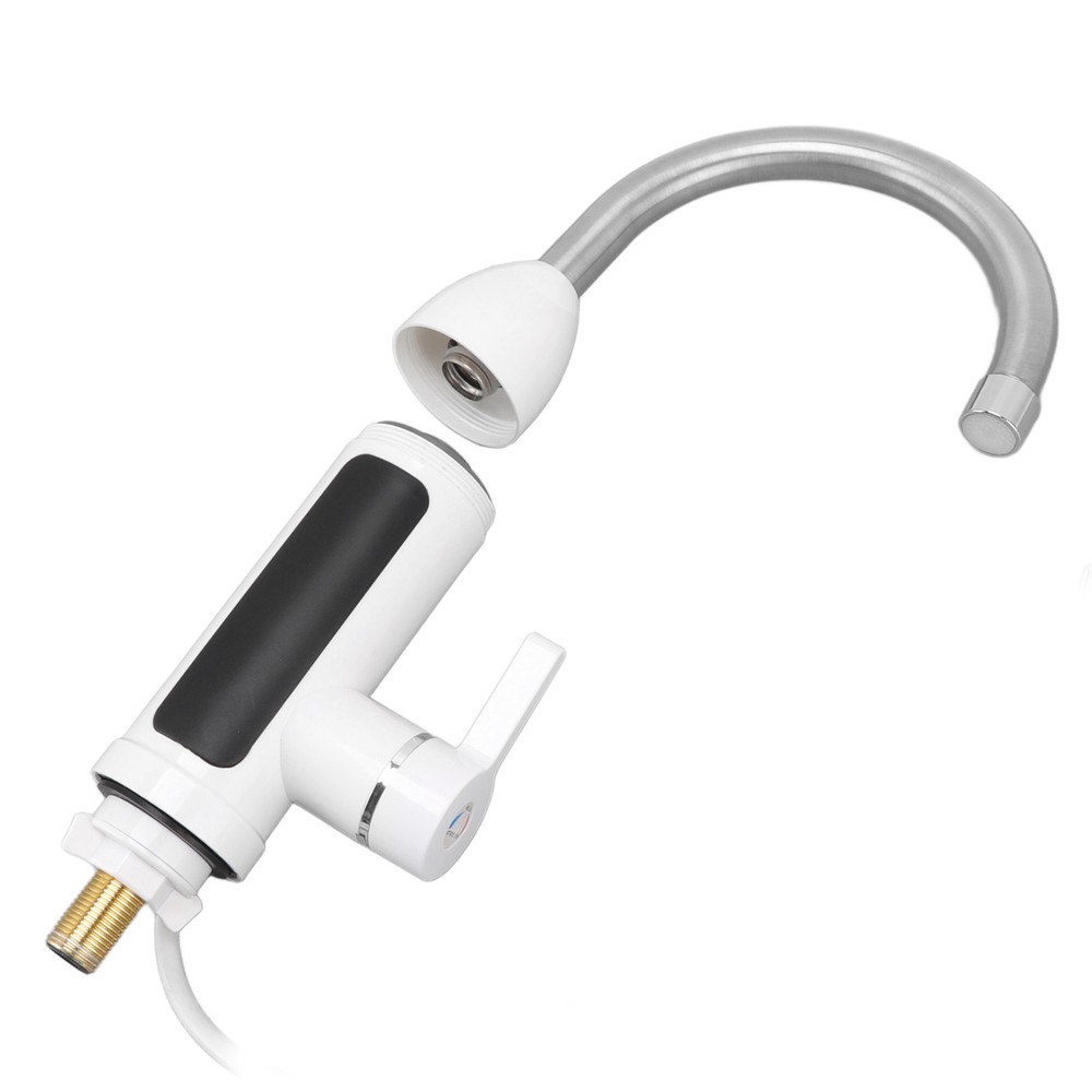 3000W Instant Water Heater Faucet IPX4 ABS Tankless Stainless Steel Kitchen Hea‹