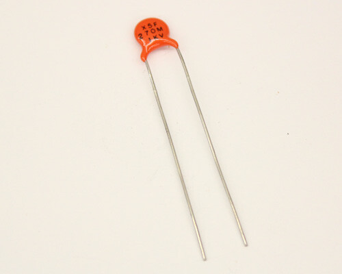 5GA-T27 SPRAGUE CAPACITOR 270PF 1000V CERAMIC DISC