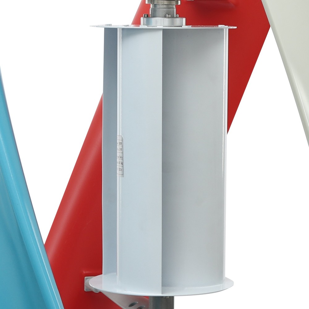 100W 24V Vertical Axis Wind Turbine Generator, Permanent Magnet Generator