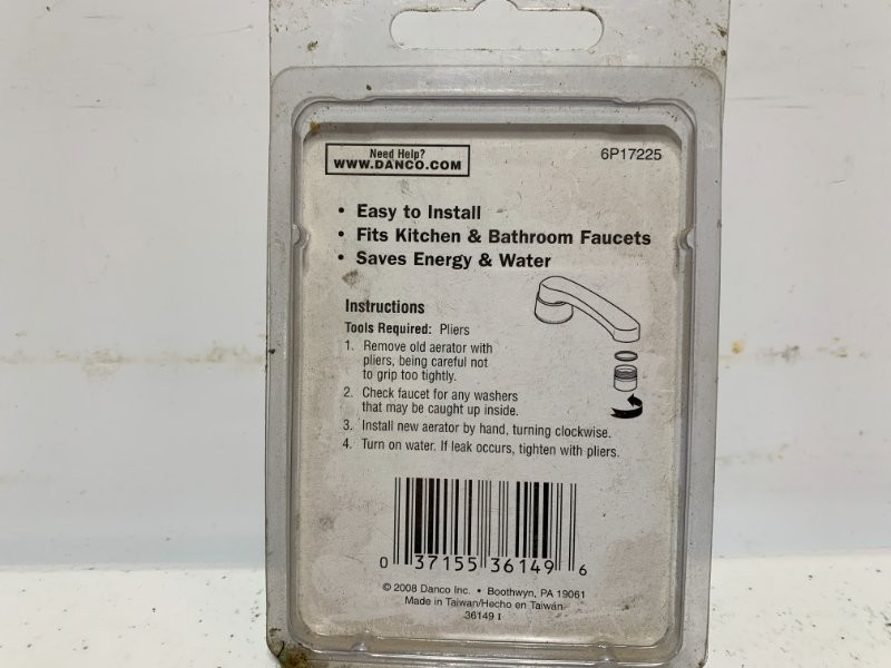 Danco 36149B Aerator Dual Thread 1.5 GPM