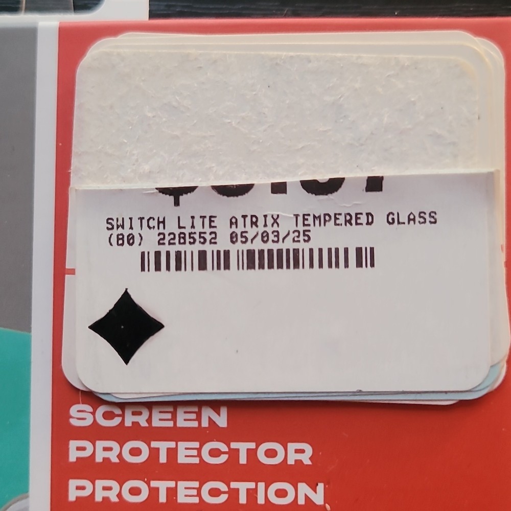 ATRIX Ultra-Clear Anti-Scratch Glass Screen Protector for Nintendo Switch Lite
