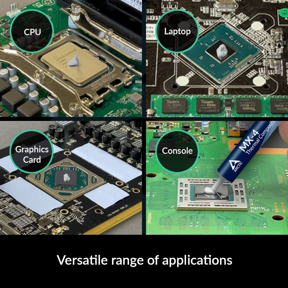 MX-4 (incl. Spatula, 4 g) - Premium Performance Thermal Paste for All Processors