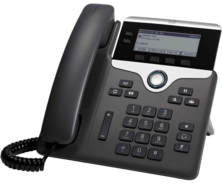Cisco IP Phone CP-7821-K9 Charcoal,Black