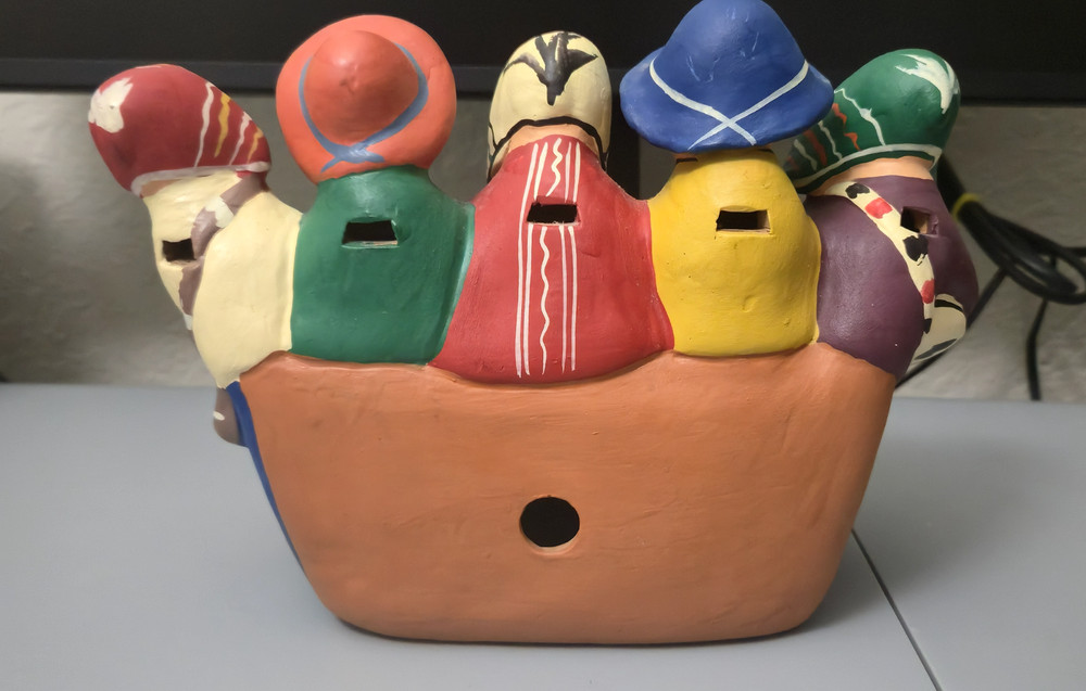 Handcrafted Peruvian Whistle - Musicians Playing their Instruments