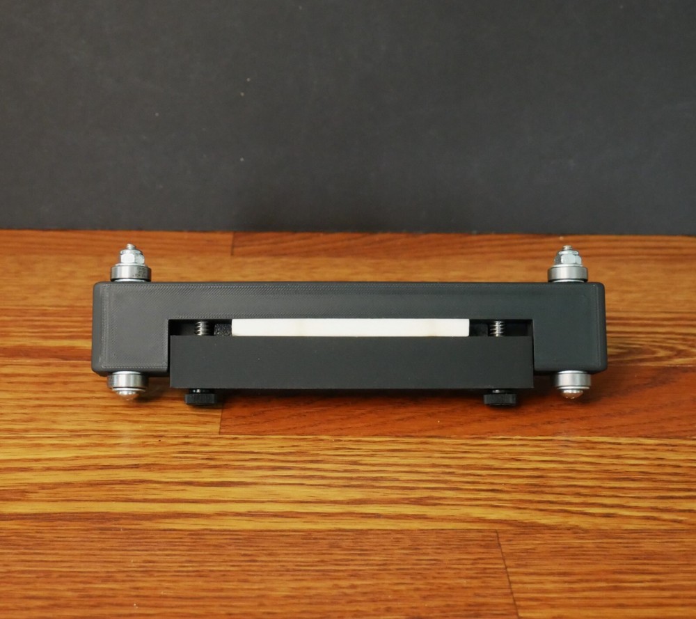 Guitar Nut and Saddle Sanding Jig and Break Angle Sanding Attachment