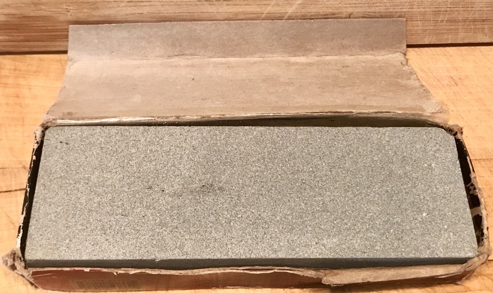 6" ALUMINUM OXIDE STONE FOR SHARPENING DUAL SAW KNIFE BLADE EDGE TOOL SHARPENER
