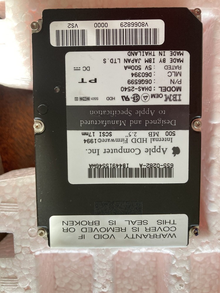 DHAS-2540 IBM TRAVELSTAR 540MB SCSI 2.5"