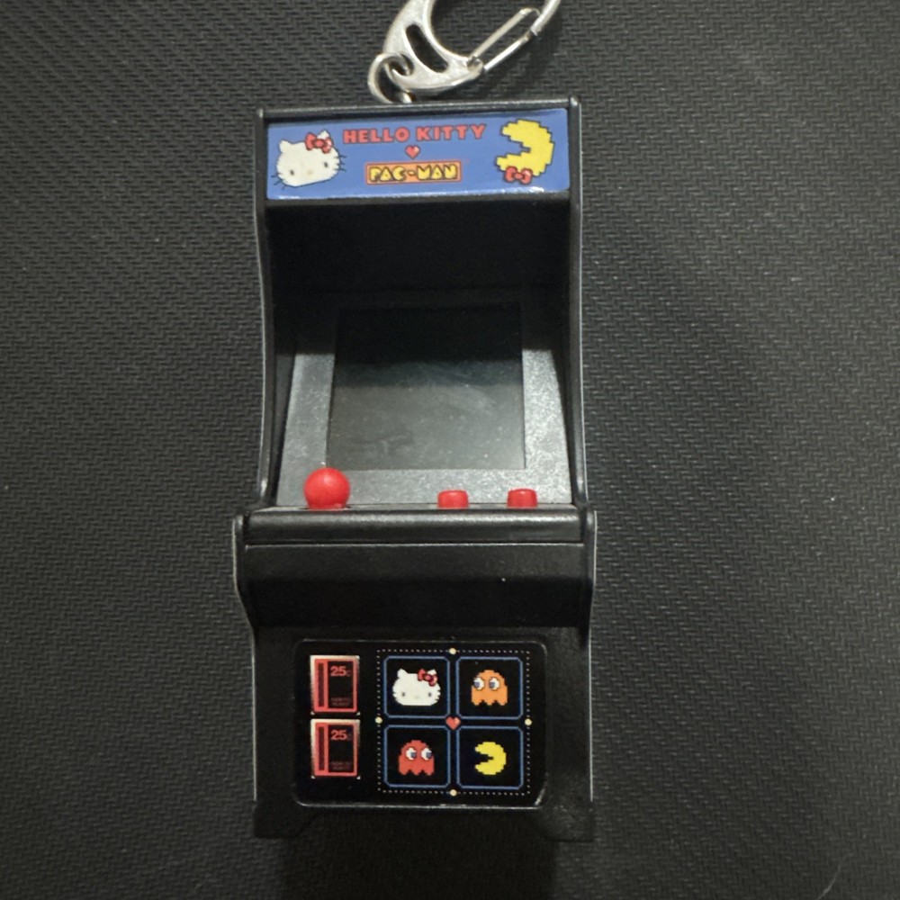 Tiny Arcade Hello Kitty Pac Man Rare Tested
