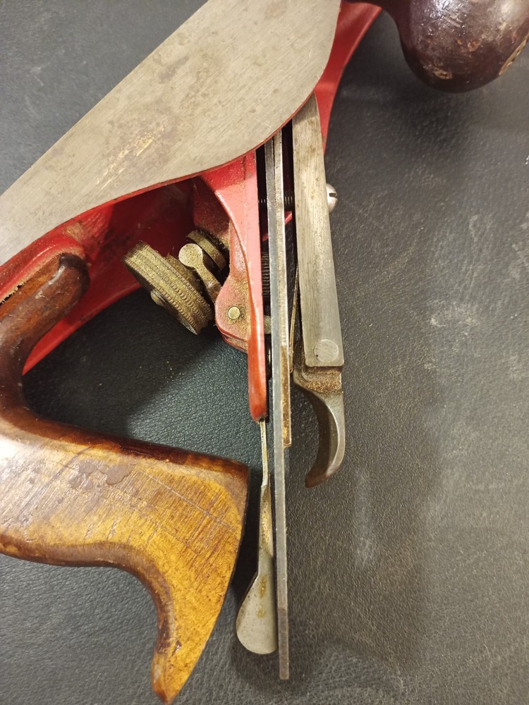 DUNLAP Wood / Bench Plane 9 3/4" Vintage