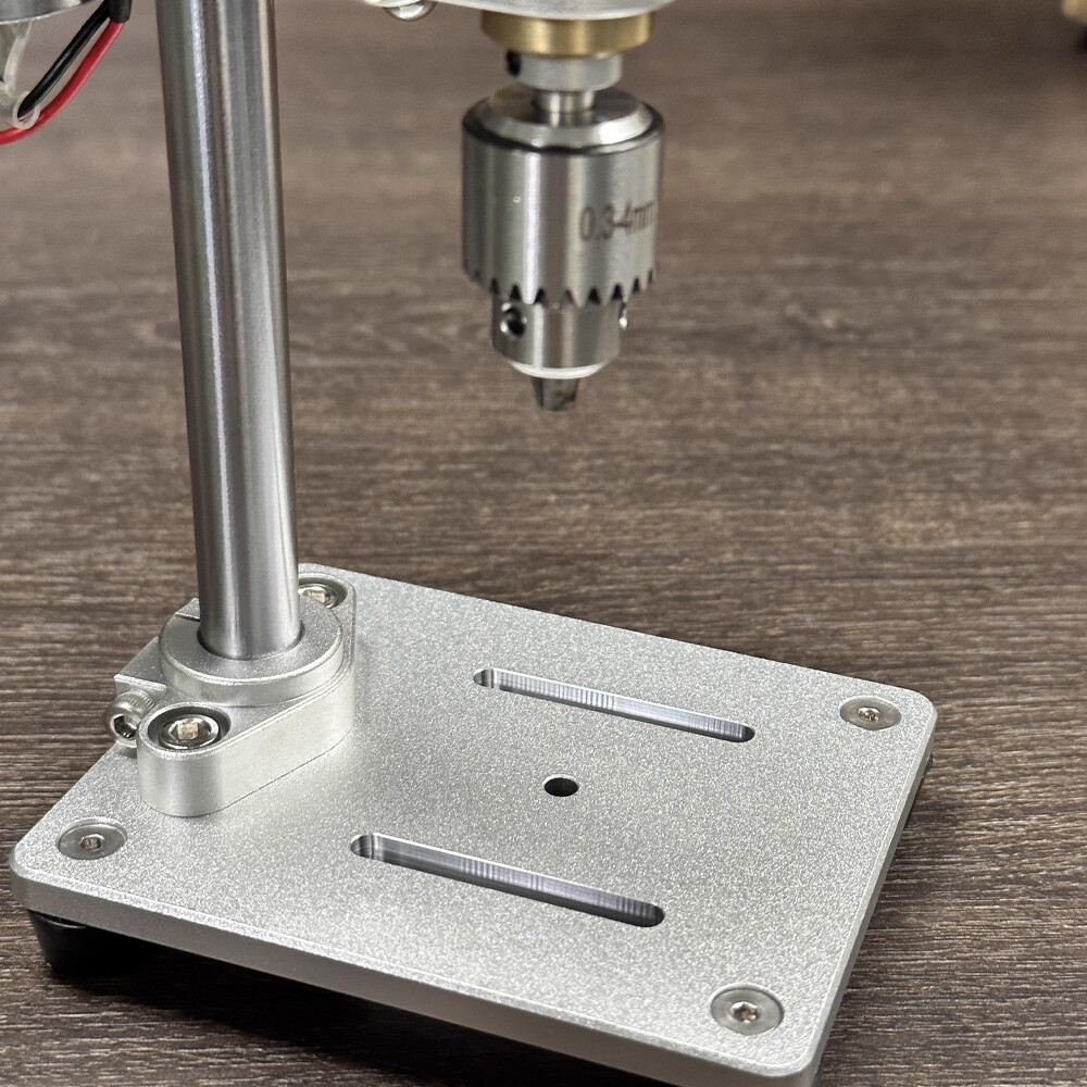 Micro Bench Drill 0.3-4mm Mini Drilling Machine Precision Watch Repair Tool 220V