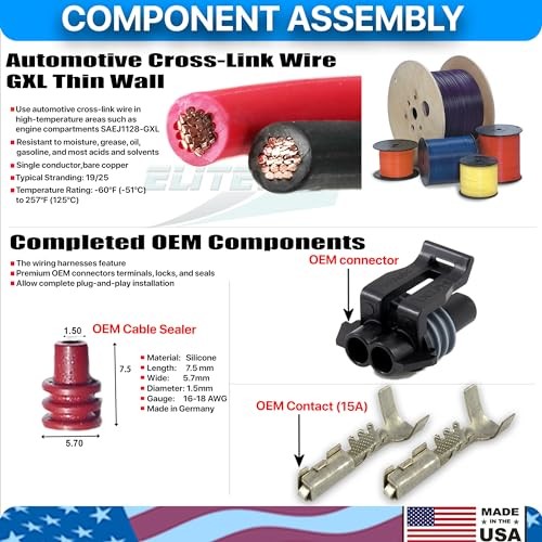 Oil Level Sensor Connector Wiring Harnesses 89027277