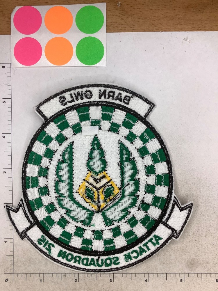 US NAVY ATTACK SQD. 215 SQUADRON PATCH