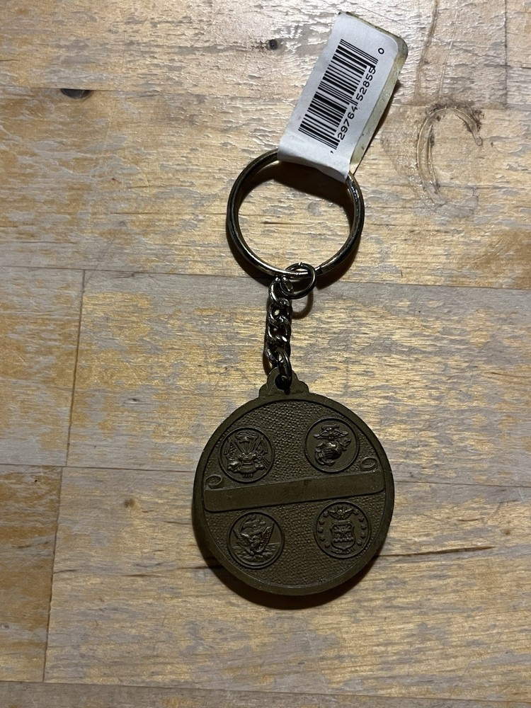 Original 1990s Desert Storm Bronze Key Chain