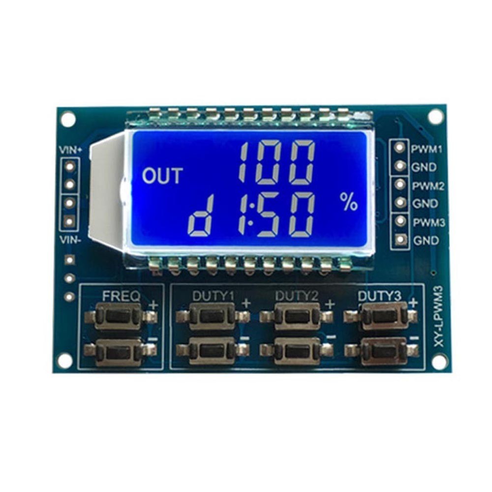 Adjustable Pulse Generator for Controlling Related Circuits LCD Display