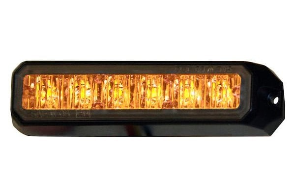 Buyers Bolt-On Mount Mini Amber LED Strobe Light