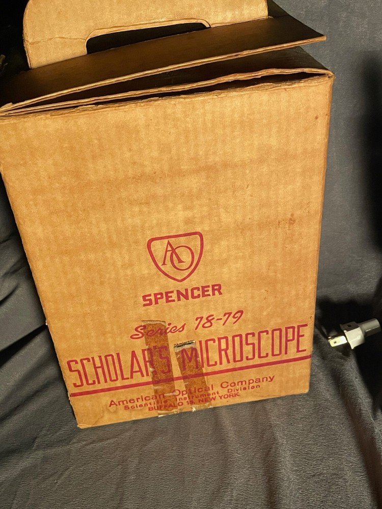 American Optical Scholar's Microscope, Model 78