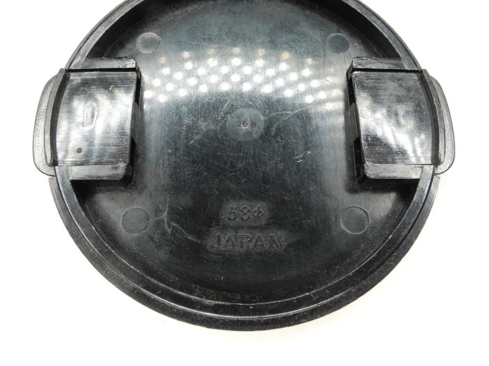 Mamiya 58mm Genuine Black Snap On Front Camera Lens Cap