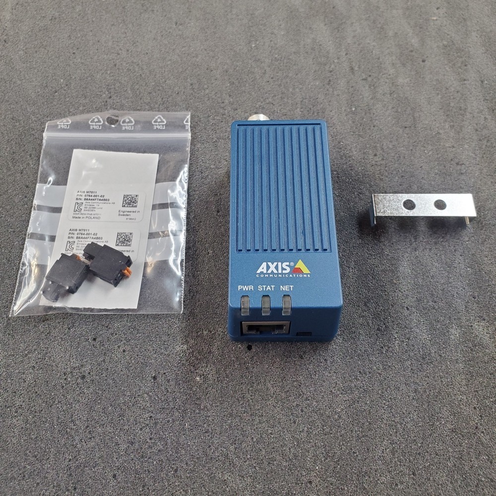 Axis M7011 Video Encoder Blue New