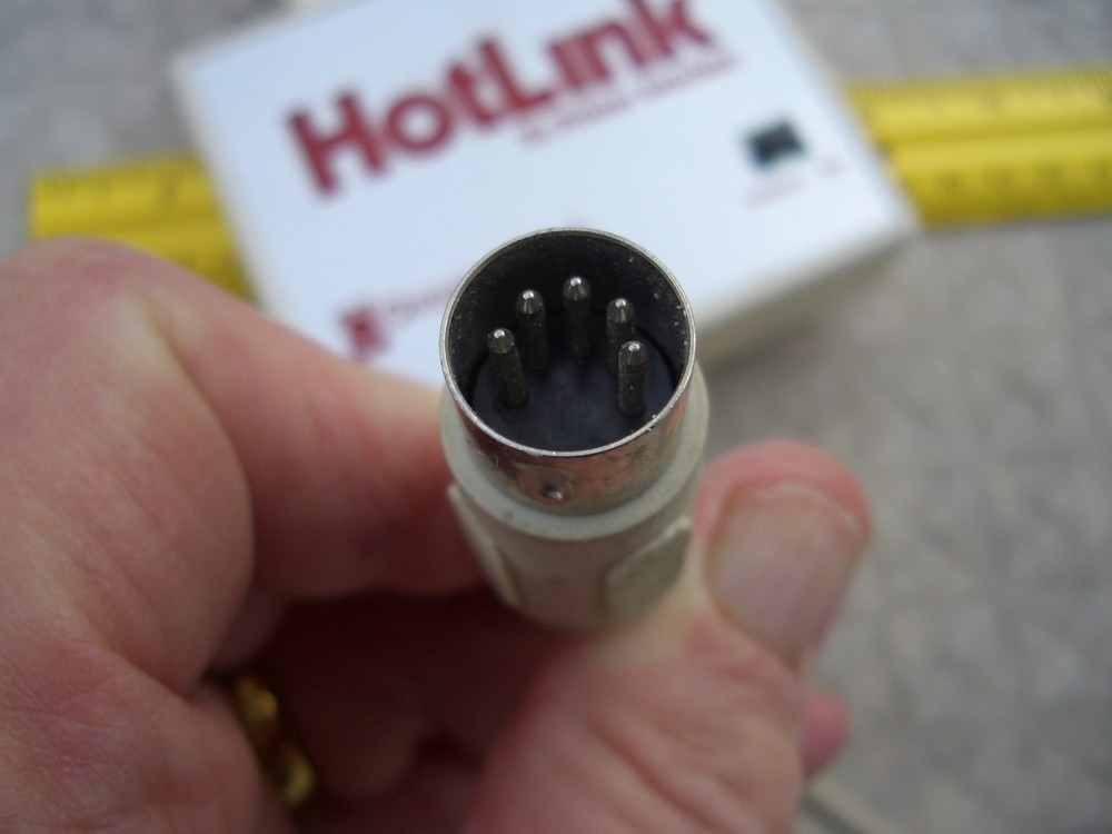 APPLE IIC: "HOTLINK" PARALLEL PRINTER INTERFACE $40.00 PLUS $12.00 SHIPPING