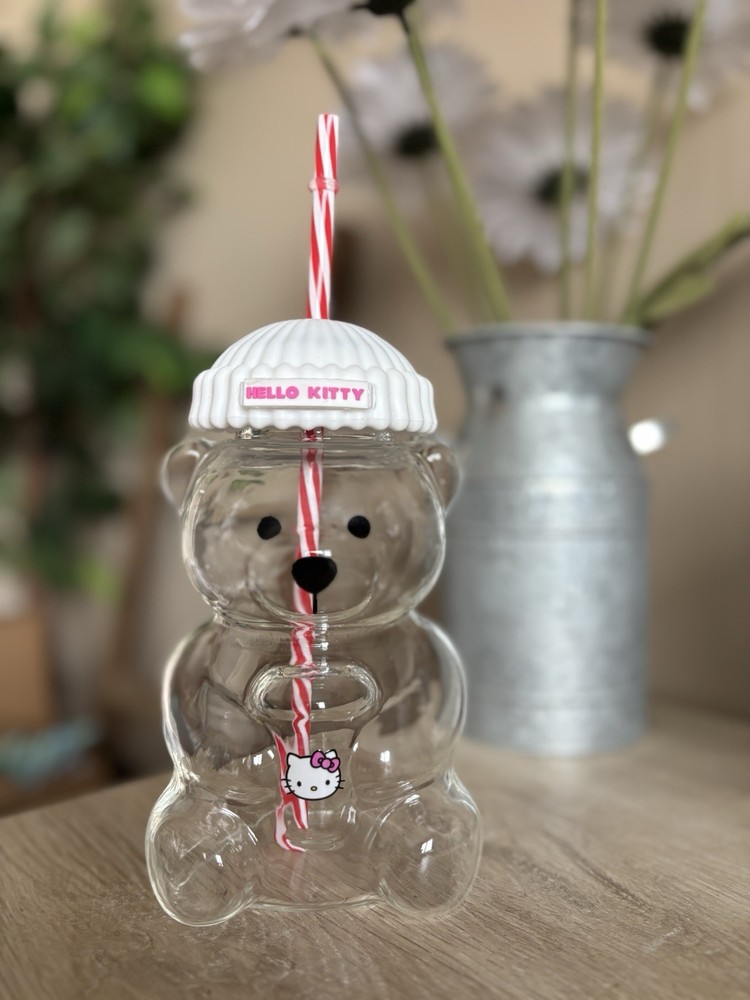 Hello kitty starbucks Bear cup CUSTOM