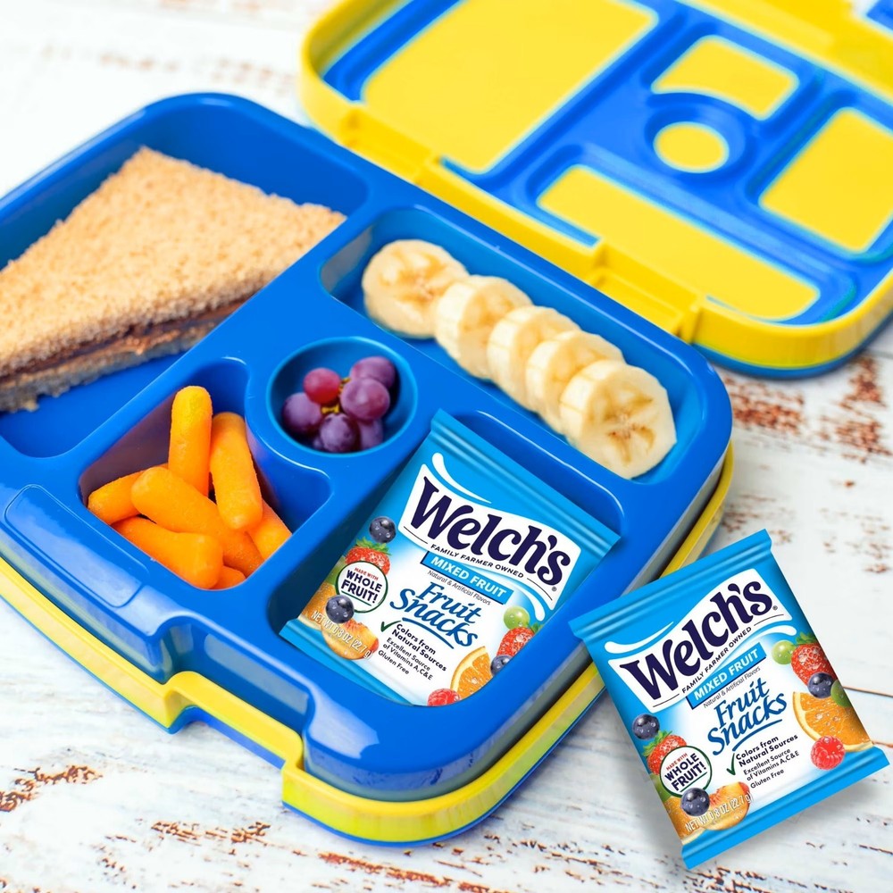 Welch's, Made With Real Fruit Fruit Snacks, Mixed Fruit, 0.8 oz, 40 Count !!!