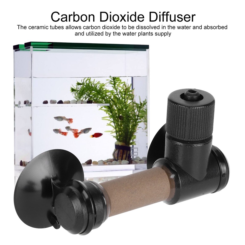 Fish Tank Carbon Dioxide Diffuser Aquarium CO2 Diffuse Atomizer Dioxide