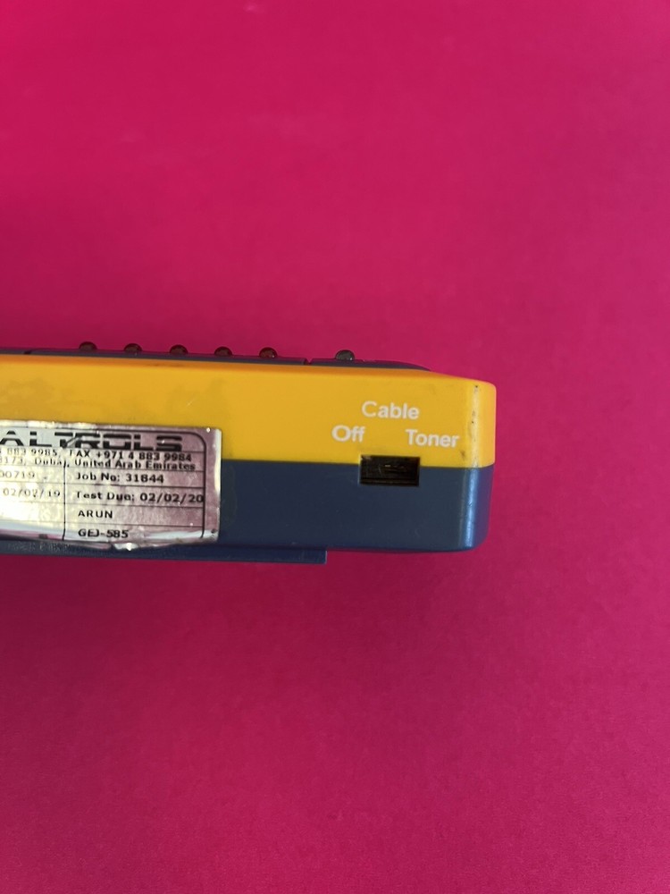 Fluke Networks Micro Mapper READ!