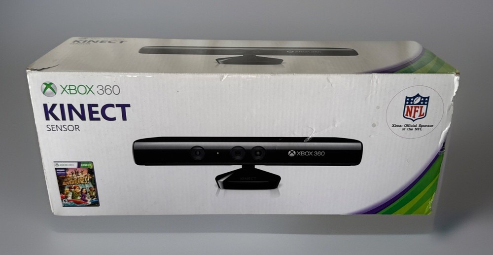 Microsoft Kinect Black LPF-00004 Microsoft Xbox 360 Original Packaging