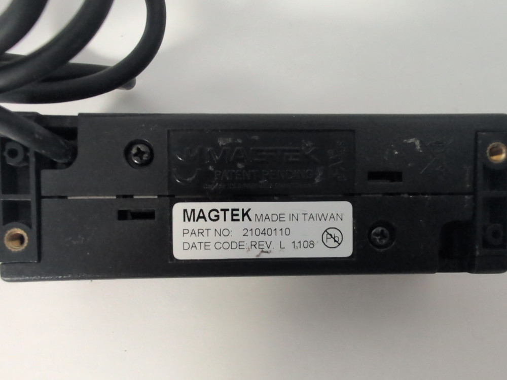 MAGTEK USB Magnetic Stripe Card Reader PN 21040110
