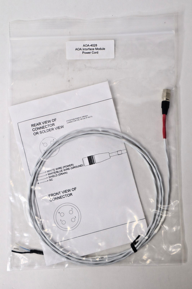 AOA-4028 AOA Interface Module Power Cord (8 Available)