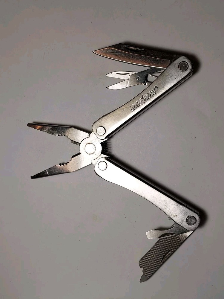 Stainless Steel Multi Tool advertising Rayovac