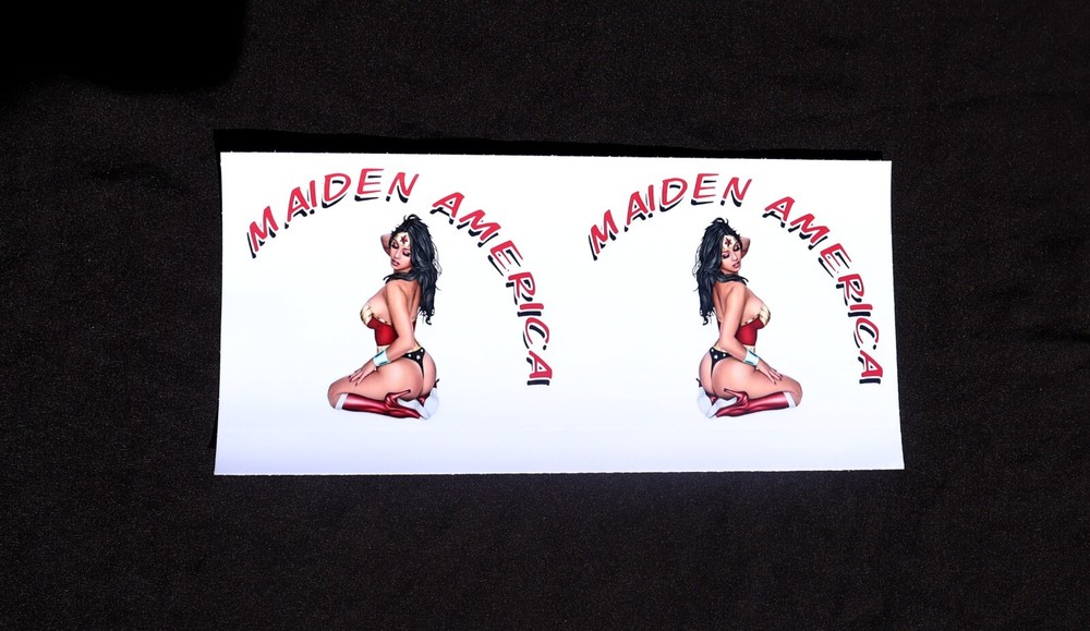 Maiden America Graphics Decals RC Plane Airplane