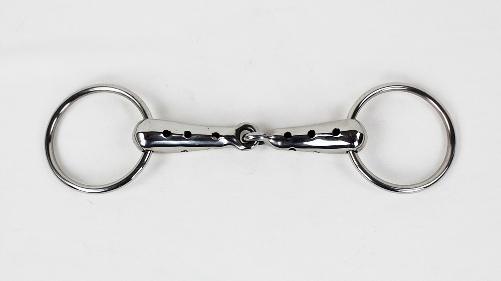 Hollow Snaffle Bit With Holes