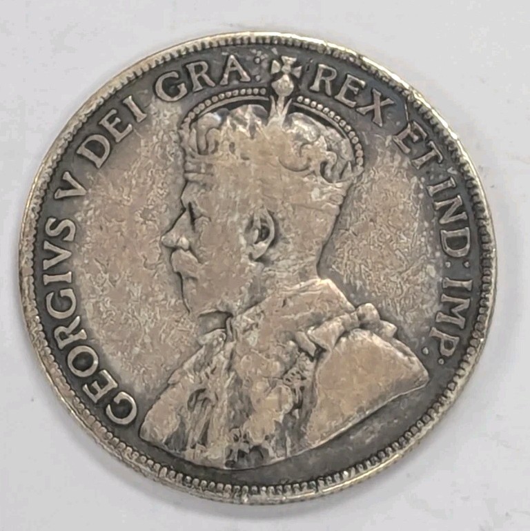 1914-CANADA HALF DOLLAR -#T213