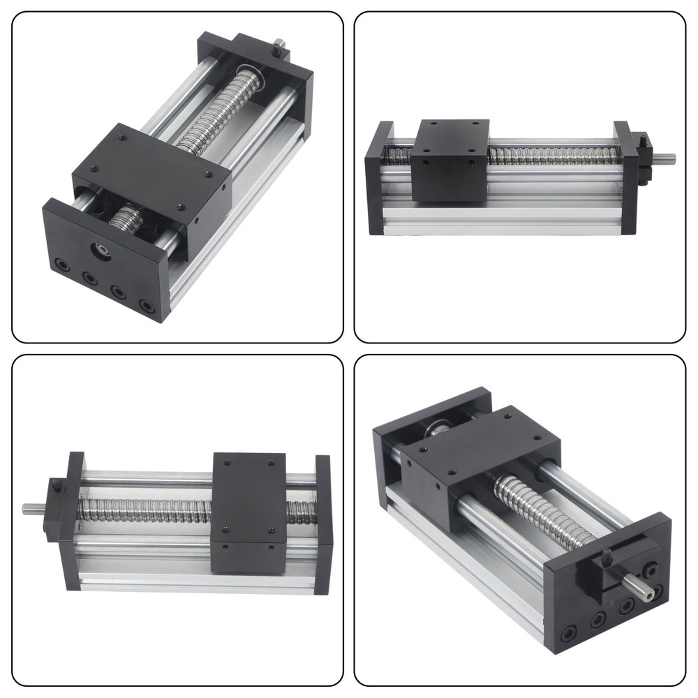100mm Sliding Table Linear double-track Ballscrew SFU1605 Motion Stage