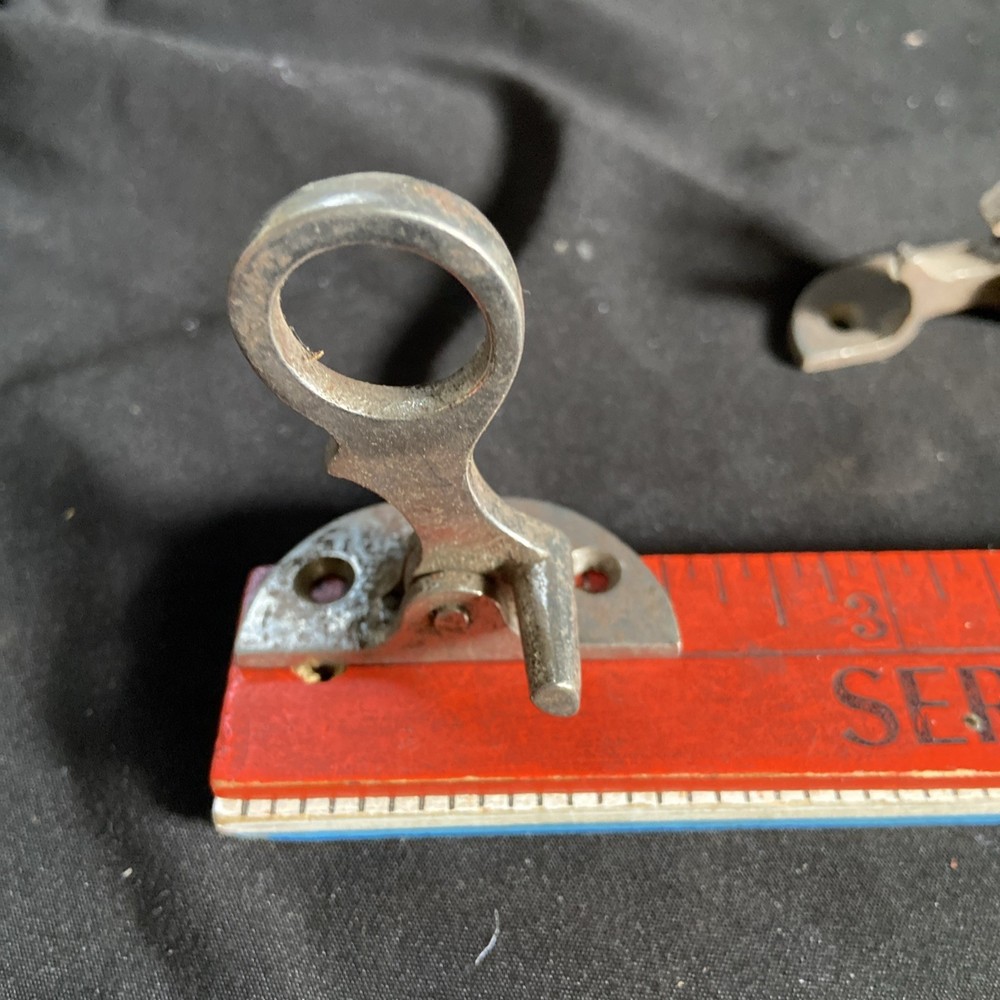 Vintage Kitchen Cabinet Latches Left Hand Nickle Plated
