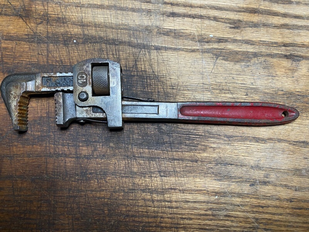 WEST GERMANY No. 10 PIPE WRENCH (#4)