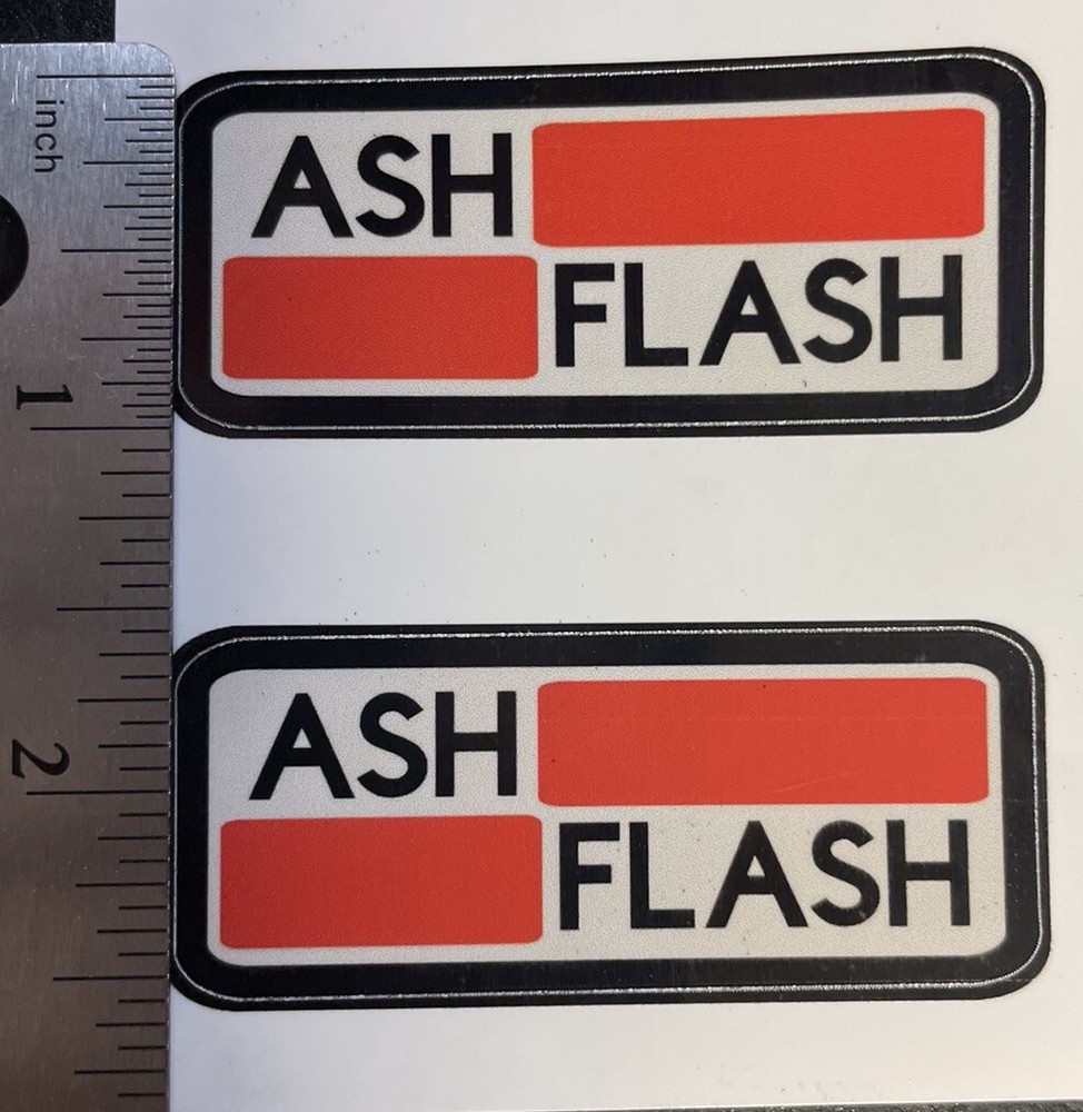 ASH FLASH Lantern Decals Set. Not Original