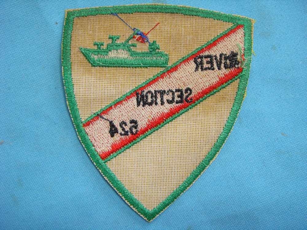 VIETNAM WAR PATCH, US NAVY RIVER SECTION 524