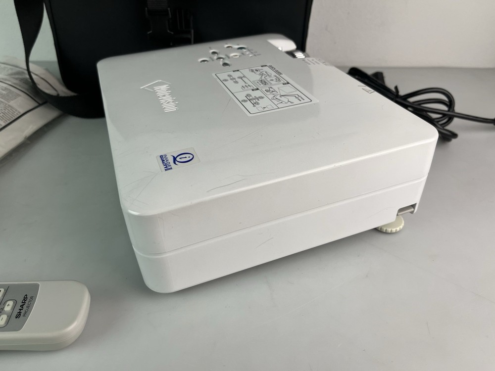 Sharp PG-A10X Portable XGA Projector With Suitcase, Remote, & Cables