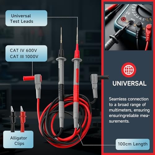 Multimeter Test Leads Set, Professional Leads Kit