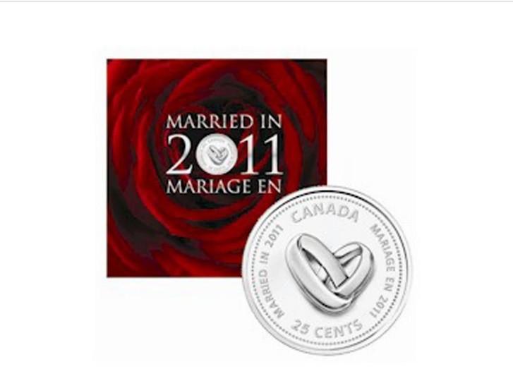 2011 Canada Married In 7 Coin Set Uncirculated