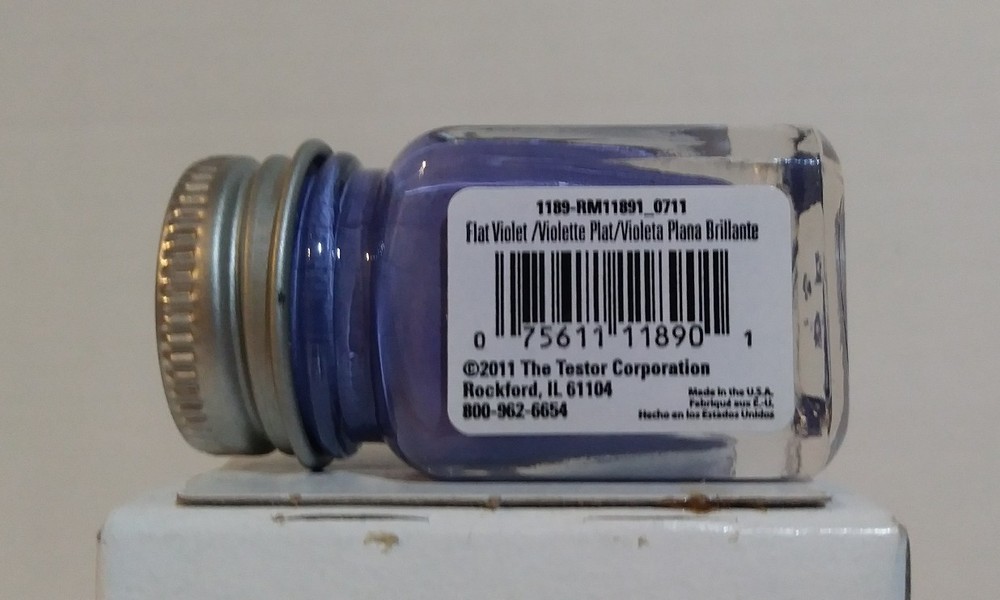Testors Premium Paints 1189 TT, Violet.
