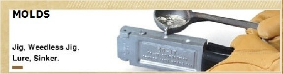 Do-It Weighted Hook Jig Mold (SMB Series)